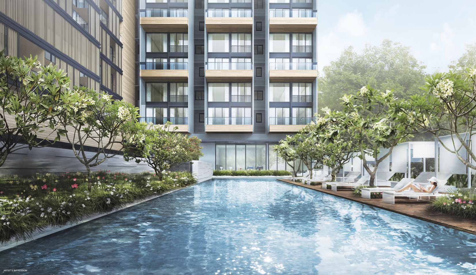 Swimming pool (artist’s impression)